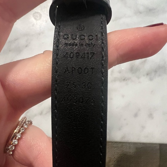 Authentic Gucci Marmont Thin Belt - Picture 3 of 4